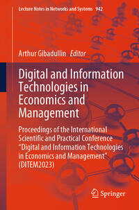 Vorderes Coverbild Digital and Information Technologies in Economics and Management