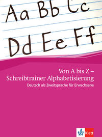 Vorderes Coverbild Von A bis Z - Schreibtrainer Alphabetisierung