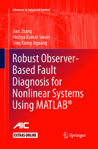 Vorderes Coverbild Robust Observer-Based Fault Diagnosis for Nonlinear Systems Using MATLAB®