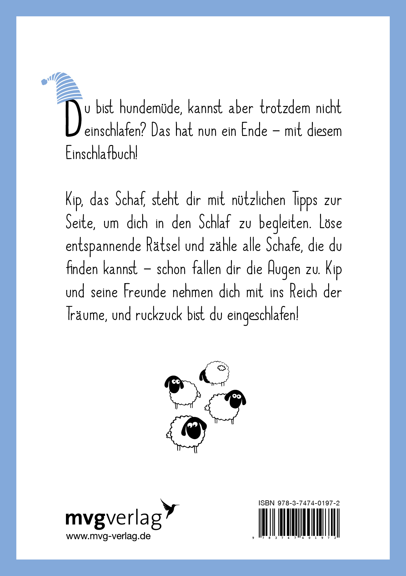 Rückseitencover Dein Einschlafbuch