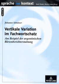 Vorderes Coverbild Vertikale Variation im Fachwortschatz