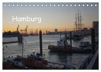 Vorderes Coverbild Hamburg (Tischkalender 2025 DIN A5 quer), CALVENDO Monatskalender
