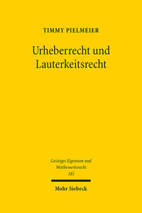 Vorderes Coverbild Urheberrecht und Lauterkeitsrecht