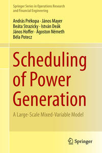 Vorderes Coverbild Scheduling of Power Generation