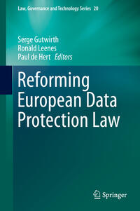 Vorderes Coverbild Reforming European Data Protection Law