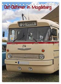 Vorderes Coverbild Ost-Oldtimer in Magdeburg (Tischkalender 2026 DIN A5 hoch), CALVENDO Monatskalender