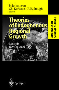 Vorderes Coverbild Theories of Endogenous Regional Growth