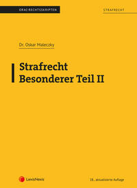 Vorderes Coverbild Strafrecht - Besonderer Teil II (Skriptum)