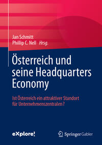 Vorderes Coverbild Österreich und seine Headquarters Economy