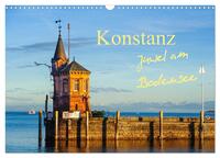 Vorderes Coverbild Konstanz - Juwel am Bodensee (Wandkalender 2025 DIN A3 quer), CALVENDO Monatskalender