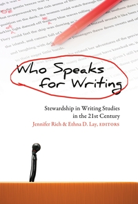 Vorderes Coverbild Who Speaks for Writing