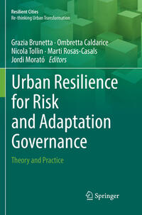 Vorderes Coverbild Urban Resilience for Risk and Adaptation Governance
