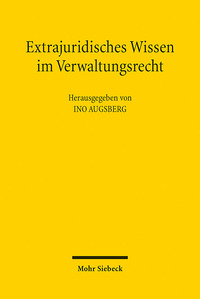Vorderes Coverbild Extrajuridisches Wissen im Verwaltungsrecht
