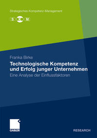Vorderes Coverbild Technologische Kompetenz und Erfolg junger Unternehmen
