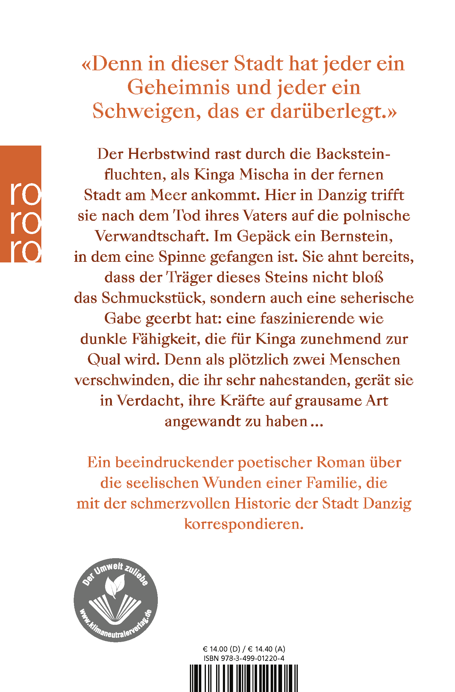 Rückseitencover Ambra