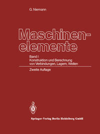 Vorderes Coverbild Maschinenelemente