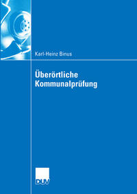 Vorderes Coverbild Überörtliche Kommunalprüfung