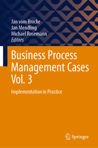 Vorderes Coverbild Business Process Management Cases Vol. 3