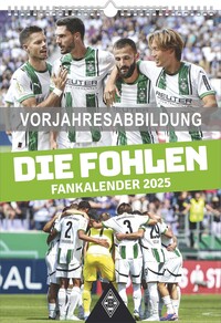 Vorderes Coverbild Borussia Mönchengladbach 2026 - Fußball-Kalender - Wand-Kalender - Fan-Kalender - 29,7x42 - Sport