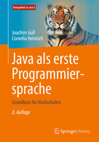 Vorderes Coverbild Java als erste Programmiersprache