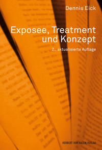 Vorderes Coverbild Exposee, Treatment und Konzept