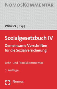 Vorderes Coverbild Sozialgesetzbuch IV