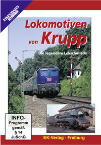 Vorderes Coverbild Lokomotiven von Krupp