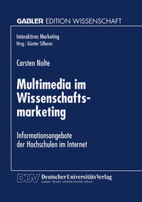Vorderes Coverbild Multimedia im Wissenschaftsmarketing