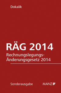 Vorderes Coverbild Rechnungslegungs-Änderungsgesetz RÄG 2014