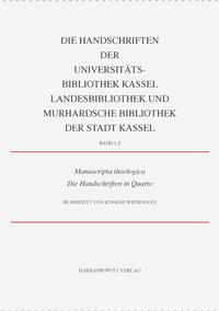 Vorderes Coverbild Manuscripta theologica. Die Handschriften in Quarto
