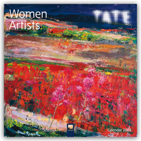 Vorderes Coverbild Woman Artists – Künstlerinnenkalender 2026 – Original Flame Tree Publishing-Kalender [Kalender]