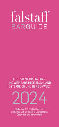 Vorderes Coverbild Falstaff Bar- & Cocktailguide Österreich 2024