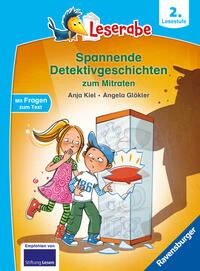Vorderes Coverbild Leserabe 2. Lesestufe - Spannende Detektivgeschichten zum Mitraten
