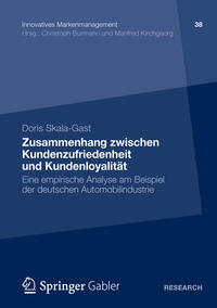 Vorderes Coverbild Zusammenhang zwischen Kundenzufriedenheit und Kundenloyalität