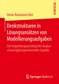 Vorderes Coverbild Denkstrukturen in Lösungsansätzen von Modellierungsaufgaben