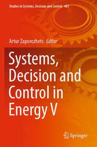 Vorderes Coverbild Systems, Decision and Control in Energy V