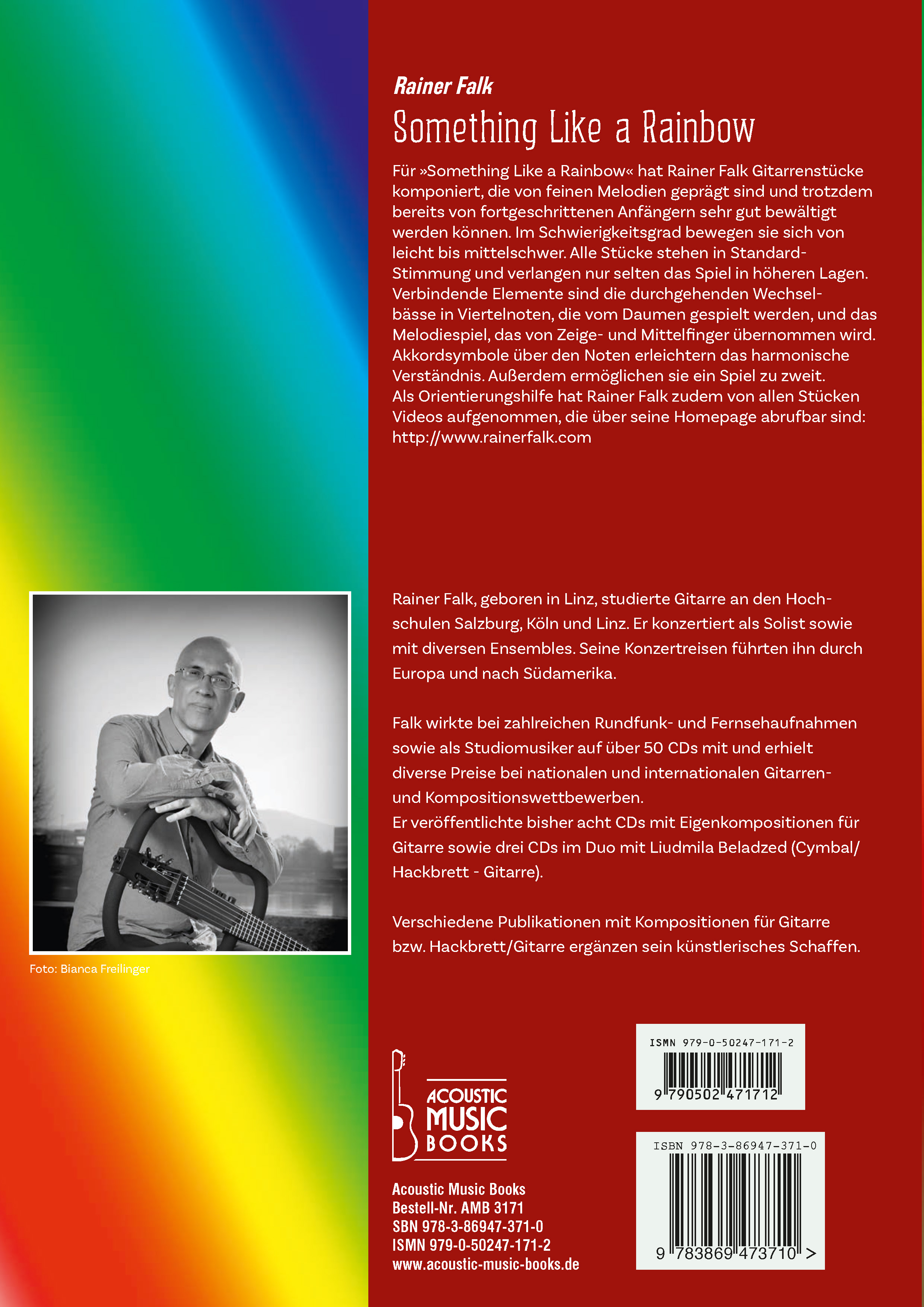 Rückseitencover Something Like a Rainbow