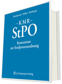 Vorderes Coverbild KMR-Kommentar zu StPO