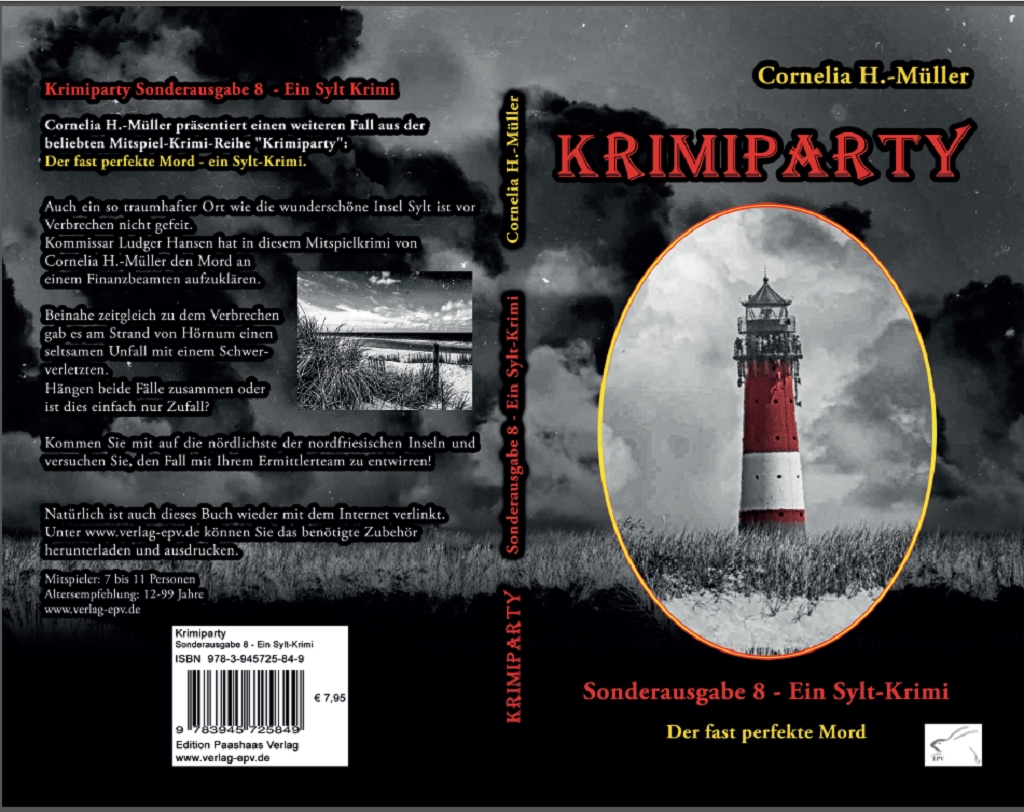 Rückseitencover Krimiparty Sonderausgabe 8