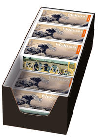 Vorderes Coverbild Hokusai. Memo | 10 Exemplare in attraktivem Verkaufsdisplay