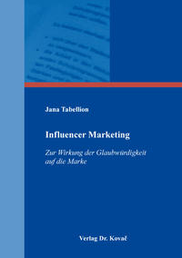 Vorderes Coverbild Influencer Marketing