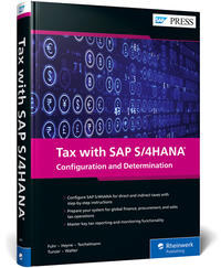 Vorderes Coverbild Tax with SAP S/4HANA