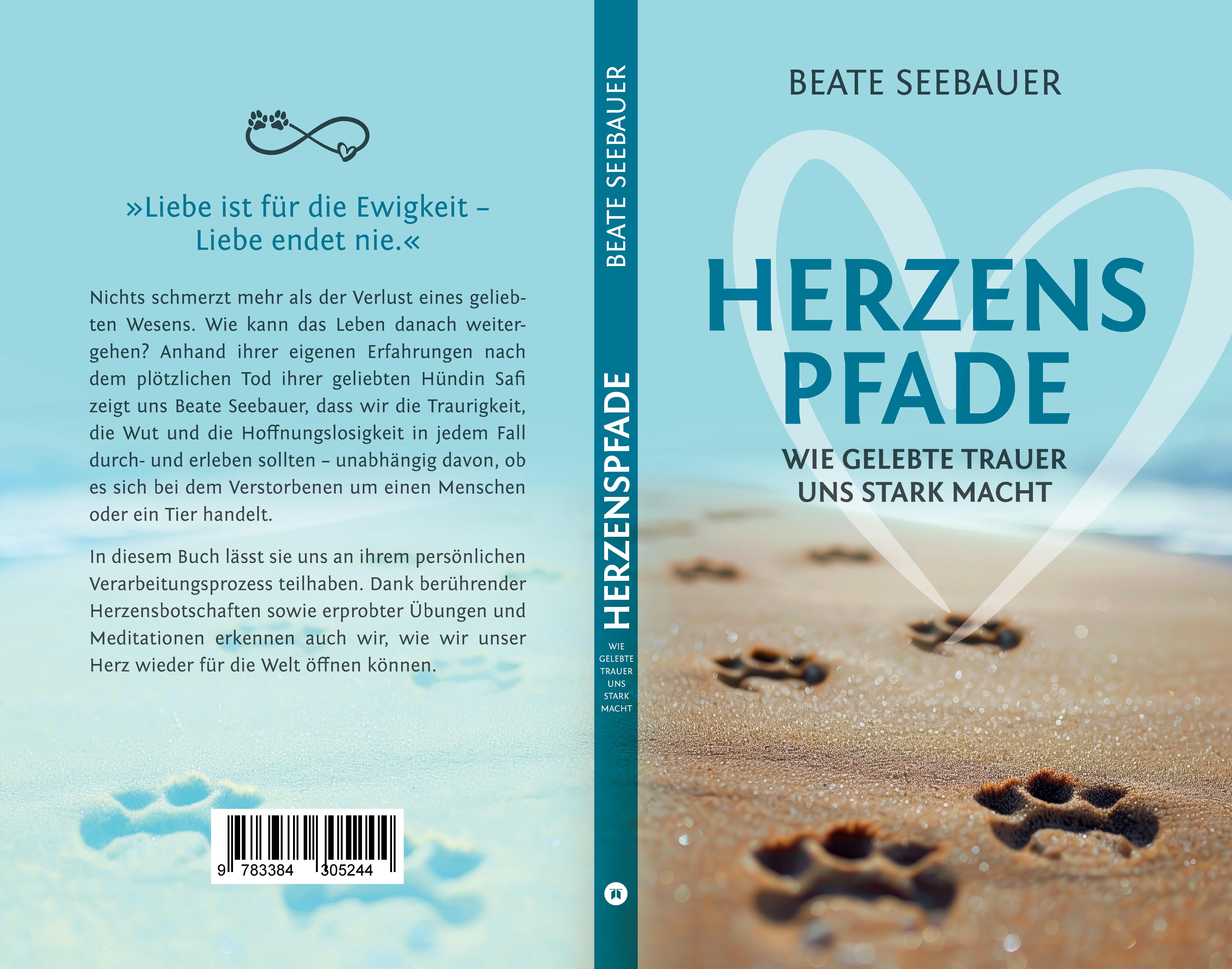 Gesamtes Coverbild Herzenspfade - Unterstützung für deinen Trauerprozess