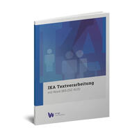 Vorderes Coverbild IKA Textverarbeitung 365