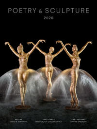 Vorderes Coverbild Kalender 2020 "Poetry & Sculpture" Deutsche Variante