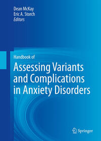 Vorderes Coverbild Handbook of Assessing Variants and Complications in Anxiety Disorders