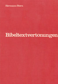 Vorderes Coverbild Bibeltextvertonungen