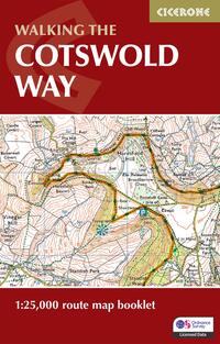 Vorderes Coverbild The Cotswold Way Map Booklet
