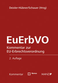 Vorderes Coverbild Kommentar zur EU-Erbrechtsverordnung EuErbVO