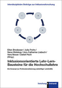 Vorderes Coverbild Inklusionsorientierte Lehr-Lern- Bausteine für die Hochschullehre